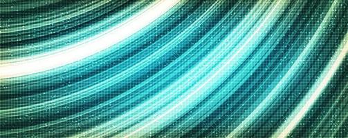 Green Speed Wave Technology Background vector