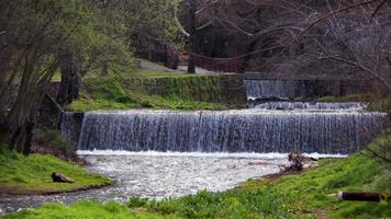 cascade naturelle et rivière video