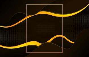 Black and Gold Background vector