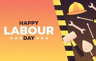 Labour Day Background vector