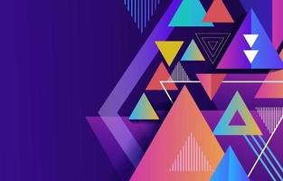 abstract geometric background vector