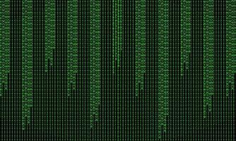 Binary Hacker Matrix Background vector