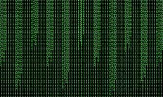 Binary Hacker Matrix Background vector