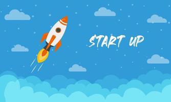 Modern Business Start Up Background vector