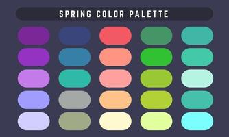 Spring Vector Color Palette