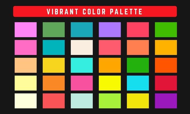 Abstract Colored Palette Guide. Pastel color set. RGB color. 27191128  Vector Art at Vecteezy