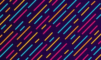 Purple Background With Colorful Lines vector