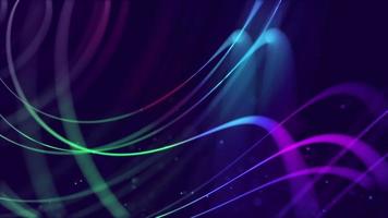 Distorted Colorful Lines Abstract Background video
