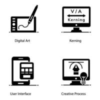 Digital Art Elements vector