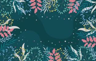 Spring Foliages Background vector