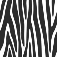 Zebra Lines Seamless Pattern Stripes Background Animal Skin Print vector