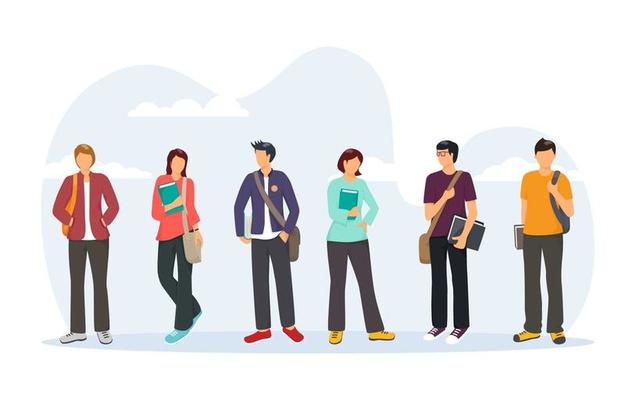 Students Character Collection
