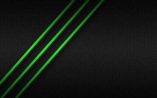 Abstact background with green lines on overlapped layers and polygonal pattern. Template for your banner and presentation. Modern vector design illustration