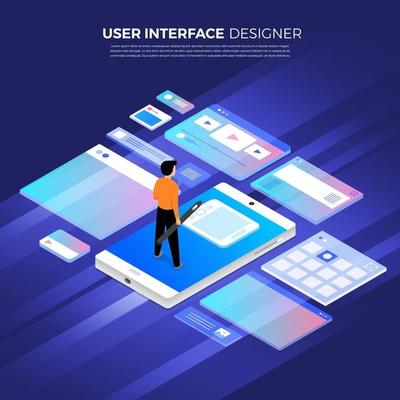 Isometric User Interface Design