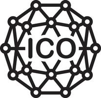 Line icon for ico vector