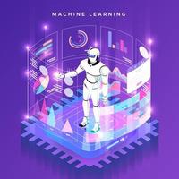 Machine learning technology vector