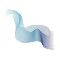 Wave line images vector