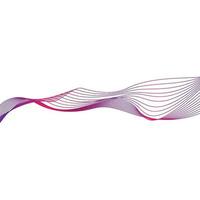 Wave line images vector