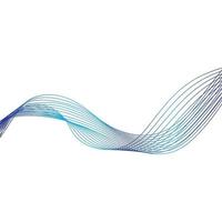 Wave line images vector