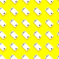 Seamless  background pattern smartphone. Mobile device. Vector illustrate.