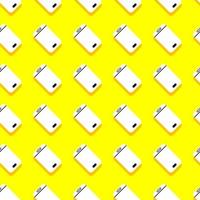 Seamless  background pattern smartphone. Mobile device. Vector illustrate.