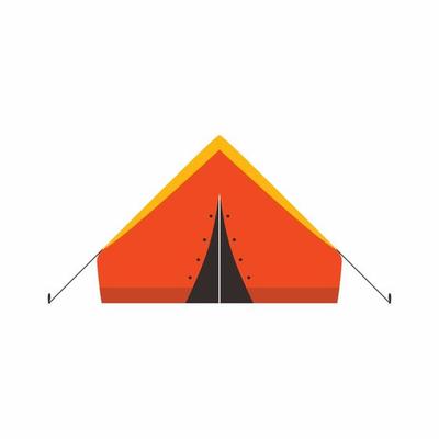 Traveler With Tent Camping Equipment Outdoor Travel Lifestyle Concept Journey Adventure Active Vacations Stock Photo, Picture And Royalty Free ImageImage 74366477.