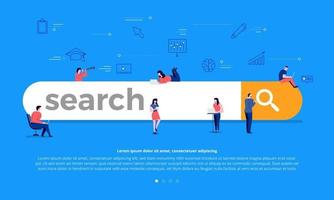 Search engine concept vector