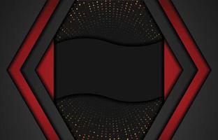 Modern background with glitter effect. Abstract realistic papercut background. Abstract geometric background. Vector 3d illustration. Vector illustration EPS 10