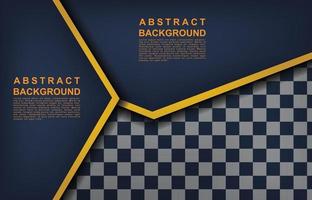 Modern Black abstract design geometric background vector