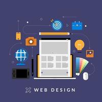 concept web design vector