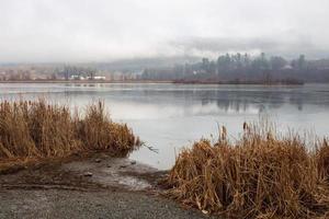 Connecticut river in Brattleboro, Vermont photo