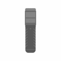mic flat icon style. A broadcaster quality dynamic microphone vector graphic design illustration template. Sound recording concept. Podcast radio in cartoon vector illustration