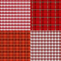 Seamless pattern set vector