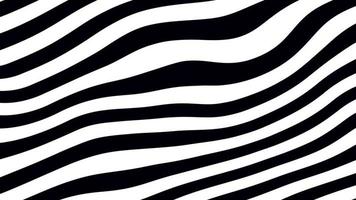 Twisted black and white lines background