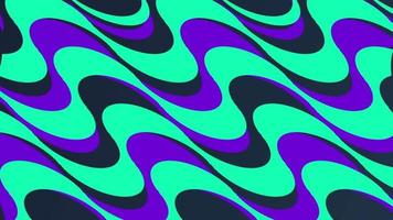 motif de texture abstraite de lignes de vague fluide video