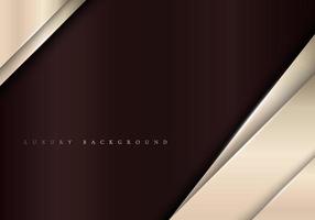 Elegant metallic template background with diagonal golden stripes luxury style. vector