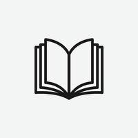 vector illustration of book icon