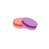 Macarons vector icon. sweet vector illustration icon. delicious, desserts sign icon.