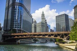 chicago, illinois 2016- crucero por el río chicago foto