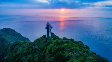 taiwán 2018: el islote de keelung se encuentra al noreste de keelung foto