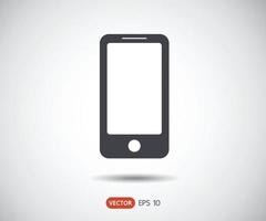 smartphone icon, phone logo vector illustration