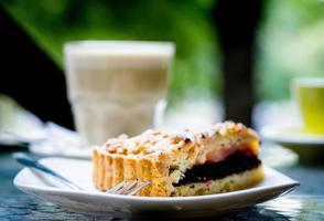 Pie on a plate photo