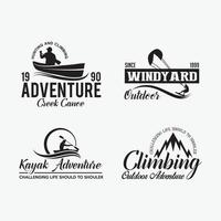 Adventure Badges Logos vector design templates