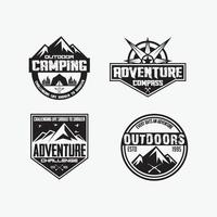 Adventure Badges Logos vector design templates