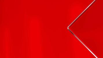 Abstract Moving Red Triangle or Chevron Shapes Background video