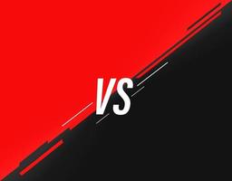 Versus day template. Vector background with copy space