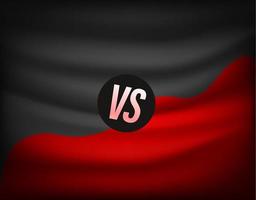 Versus day template. Vector background with copy space