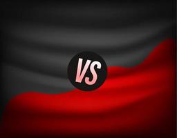 Versus day template. Vector background with copy space