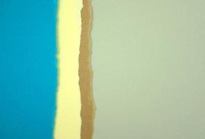 Colored paper abstract texture background photo