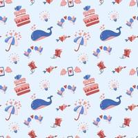 Seamless wedding Pattern Vector